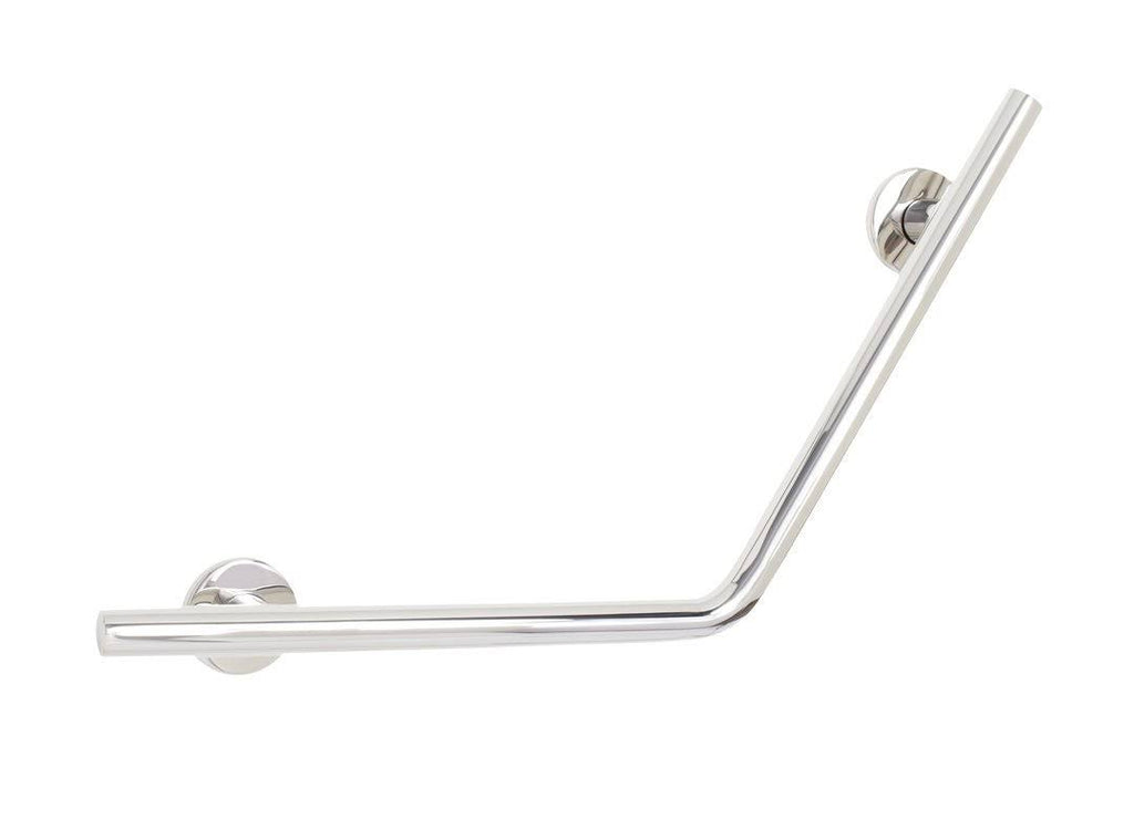 18x22 Angled Grab Bar Satin Stainless L1150