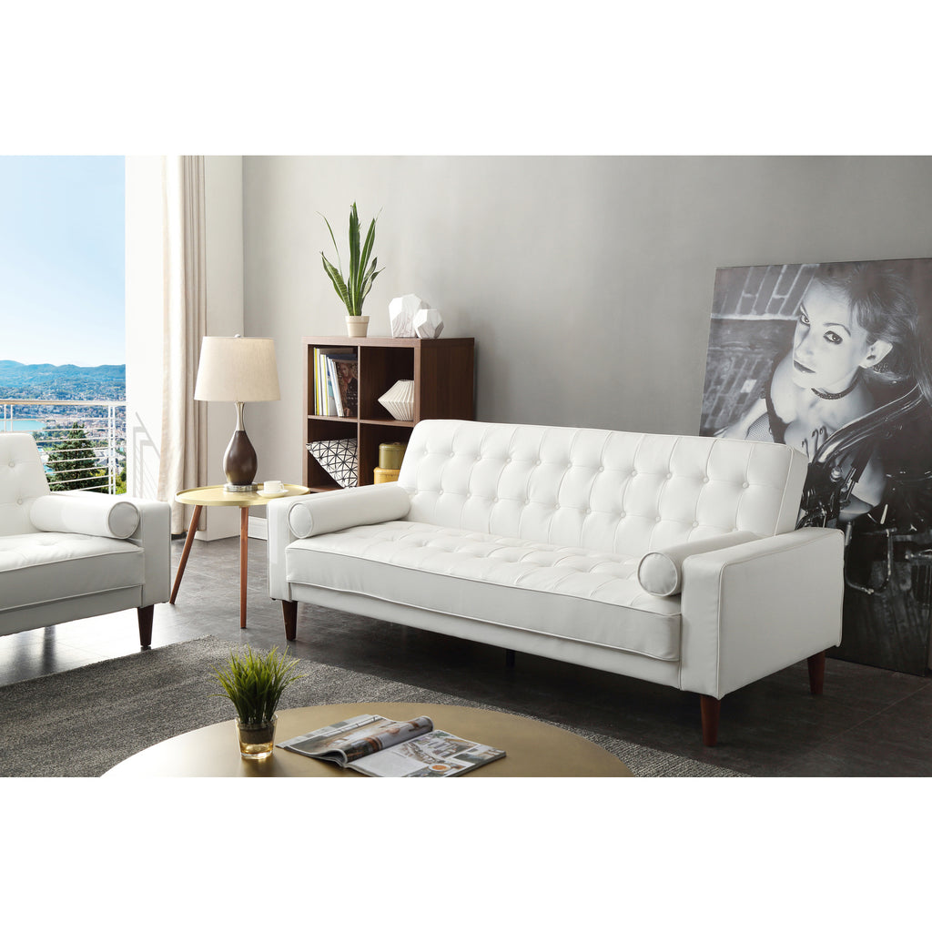 White Sofa Bed W952408