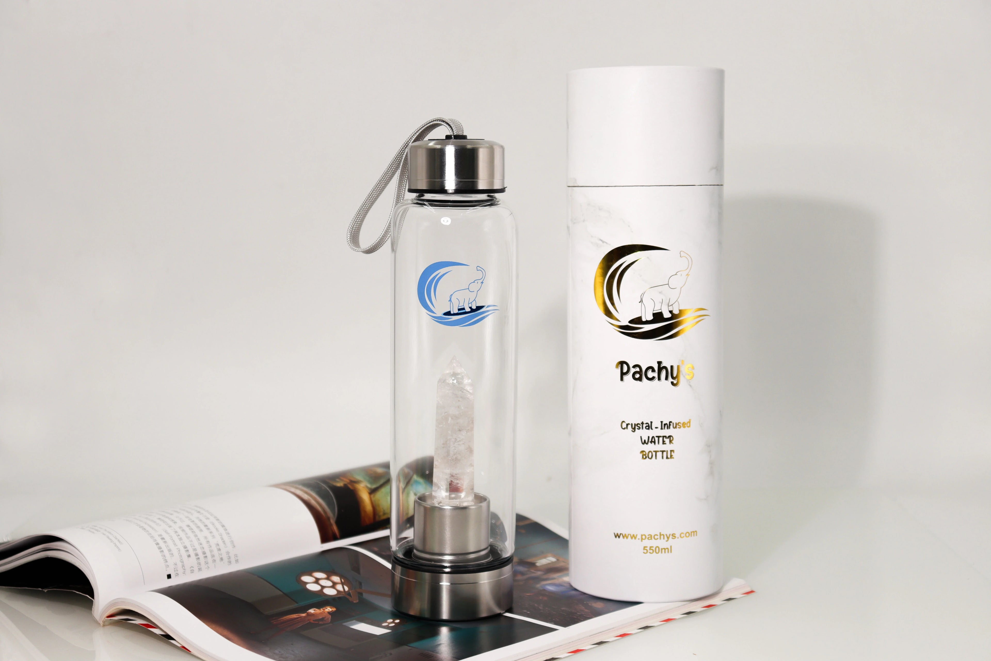Crystal-Infused Water Bottle U432363