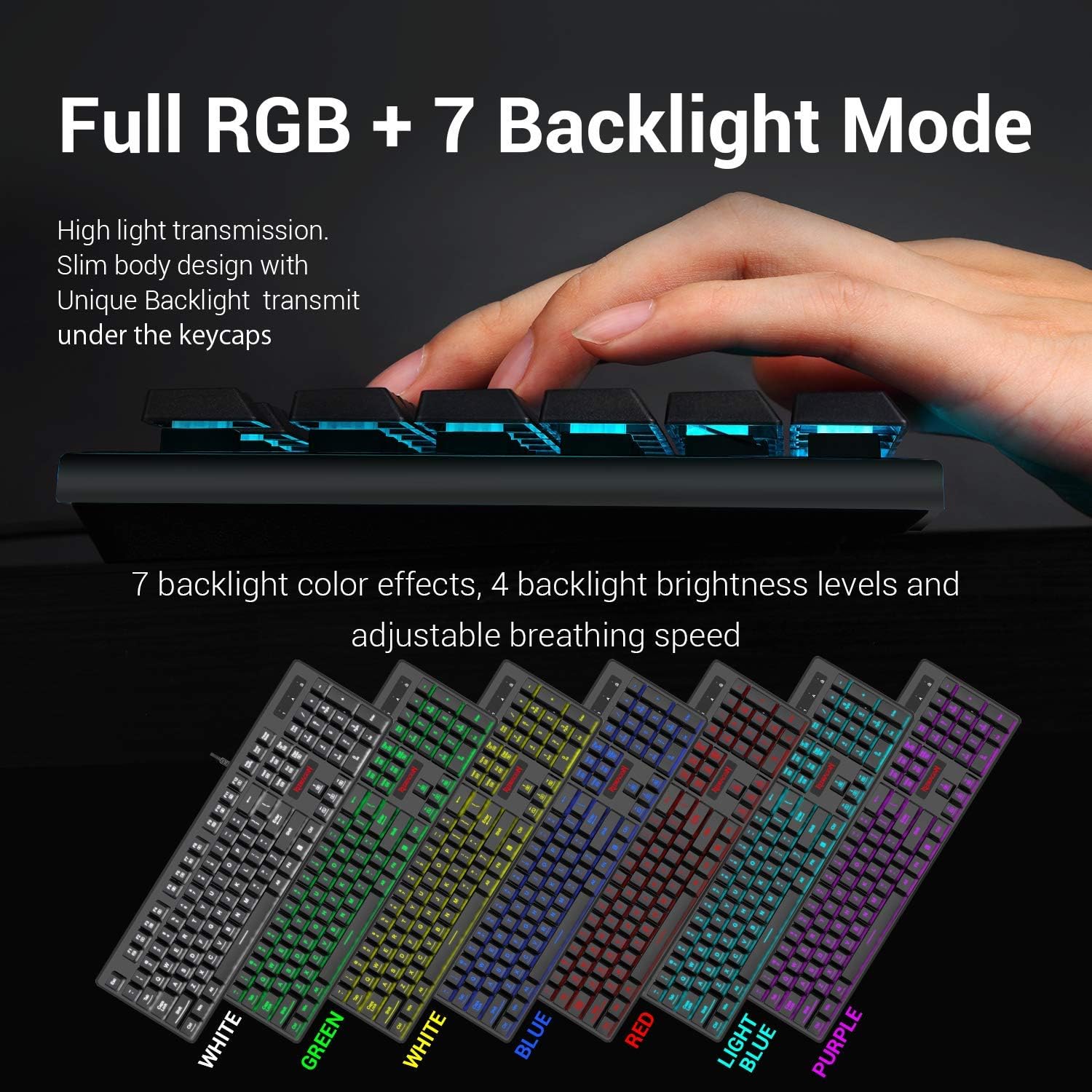 Gaming Keyboard and Mouse Combo with Mouse Pad, RGB Backlit, 3200 DPI, Pack of 2 X551
