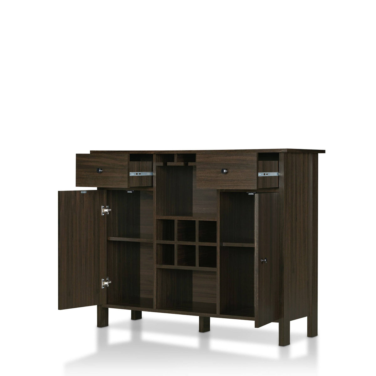 Vintage Gray Oak Multi-Storage Buffet G780418