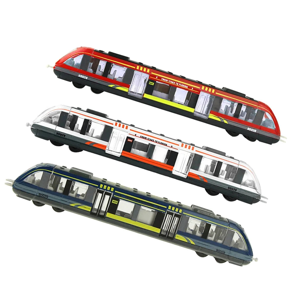 3pcs Simulation Electric Train Toy H8562