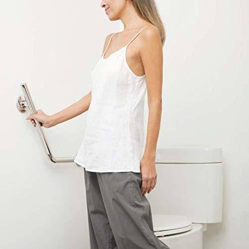 18x22 Angled Grab Bar Satin Stainless L1150