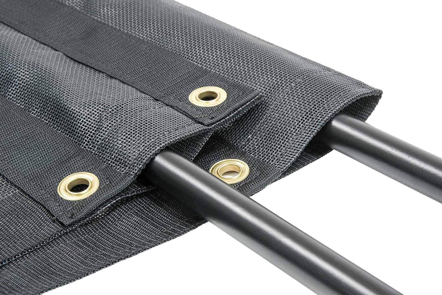 7' x 24' Vinyl Coated Mesh Tarps with 6 Inch 18oz Double Pocket J96469