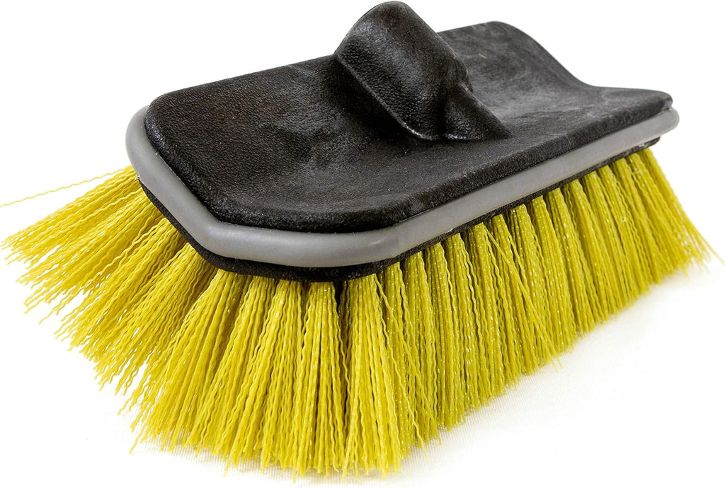 11 Inch Hard Bristle Deck Brush with Telescoping Pole V1270