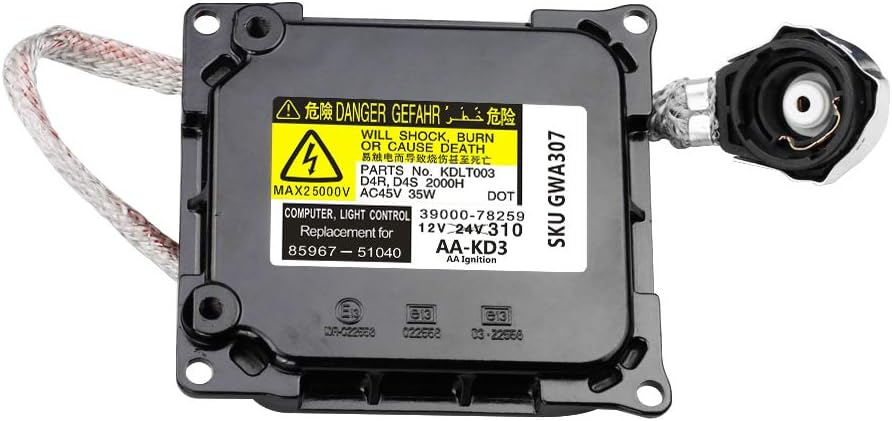 Pack of 2 Xenon Headlight Control Unit M278038