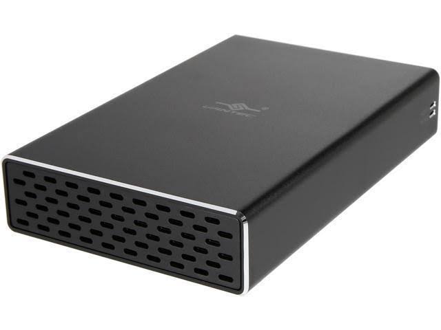 Black USB 3.0 Dual SATA SSD/HDD Raid Enclosure Z7710