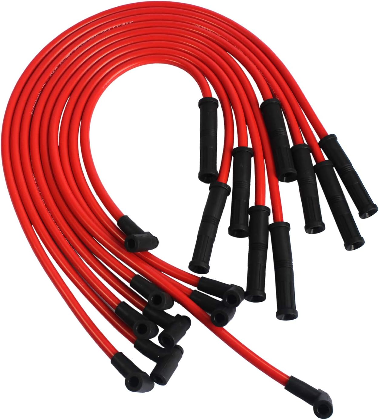 HEI Distributor With Spark Plug Wires Ignition Combo Kit Pack of 2 K575916