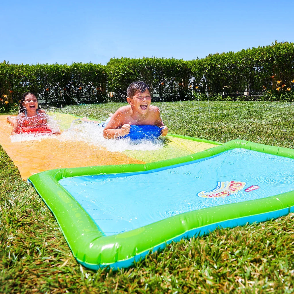 15 Foot Dual Lane Water Slide N2002