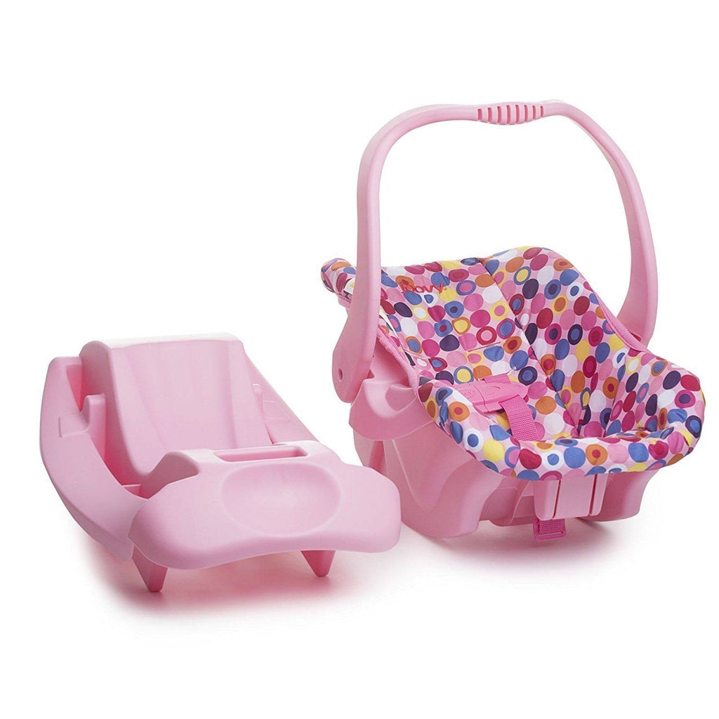 Pink Dot Doll Toy Car Seat R91174