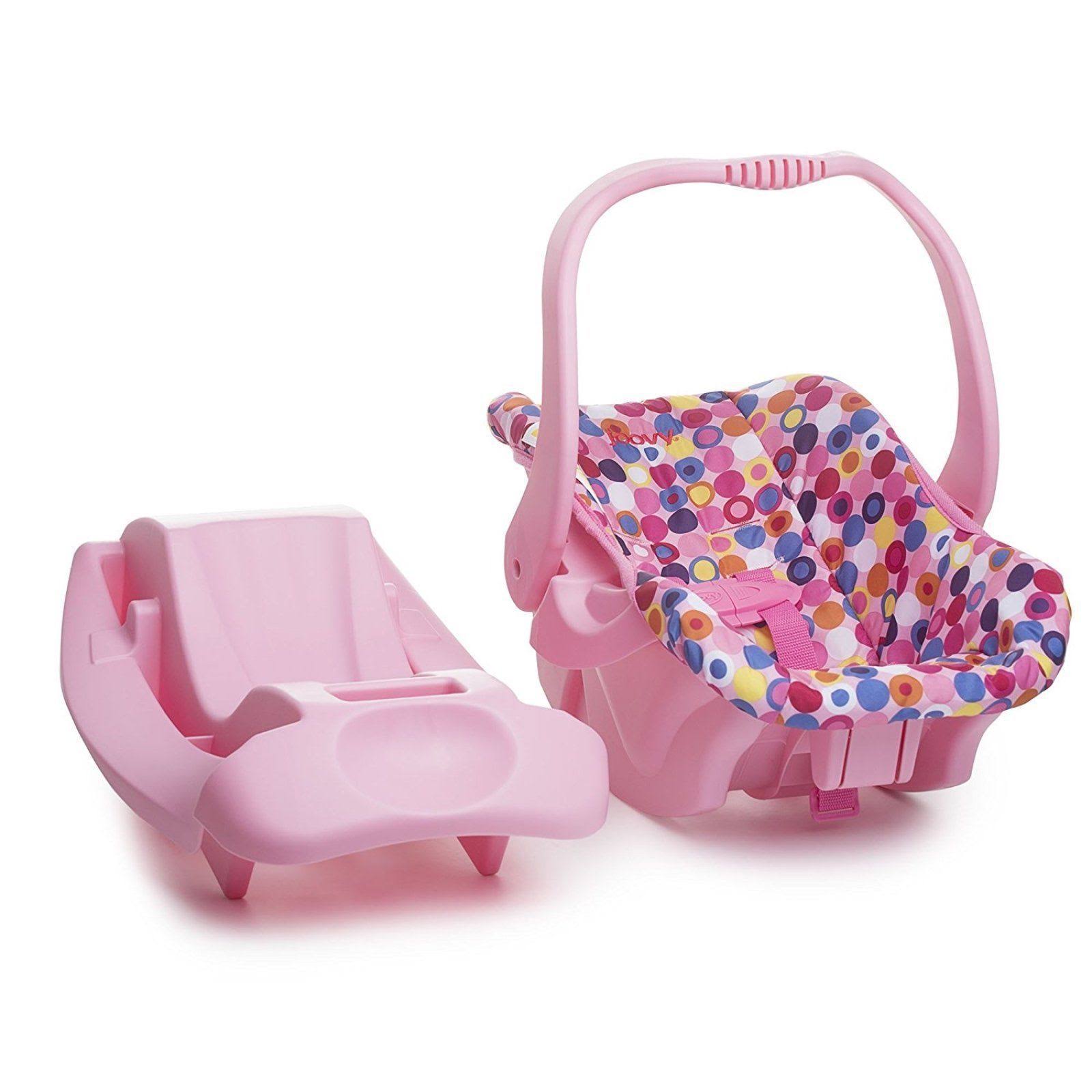 Pink Dot Doll Toy Car Seat R91174