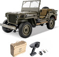1/12 1941 MB Scaler RC Jeep Rock Crawler with LED Lights P896
