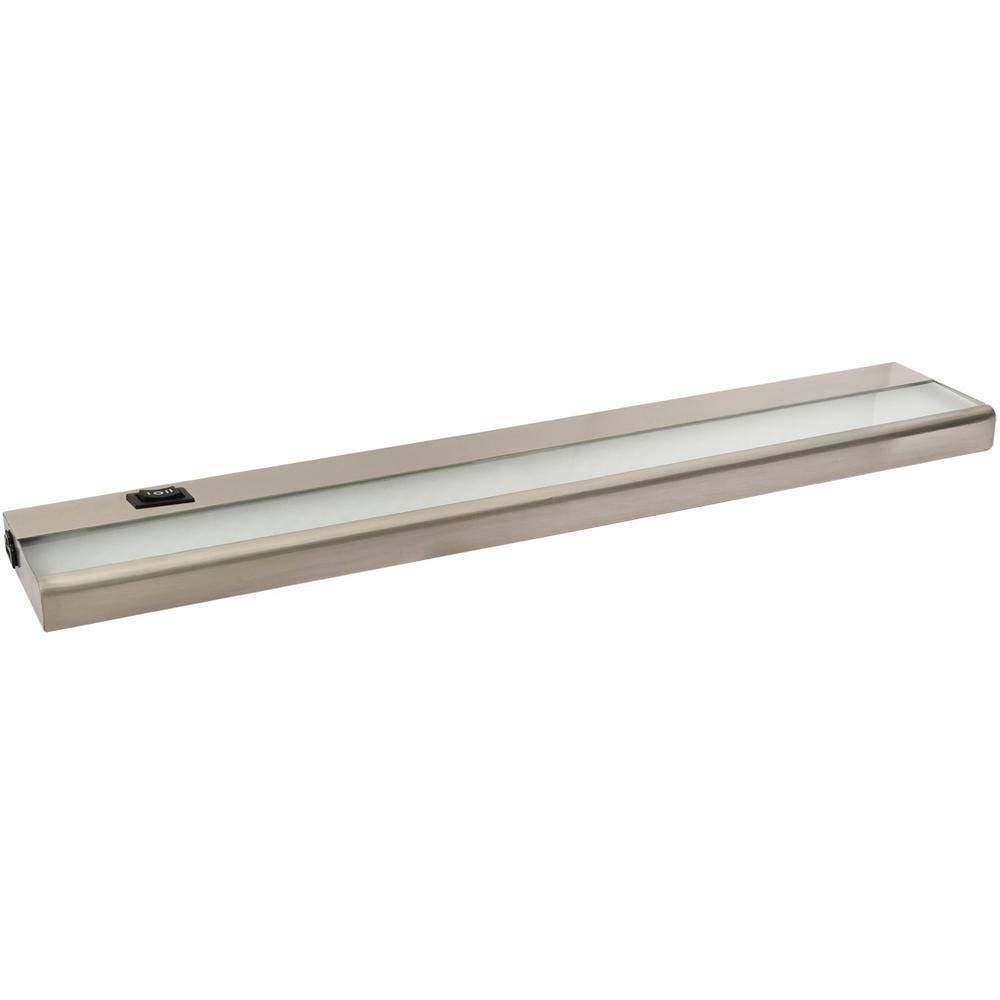 LED Under Cabinet Bar Light 24x3.5 Nickel V65430