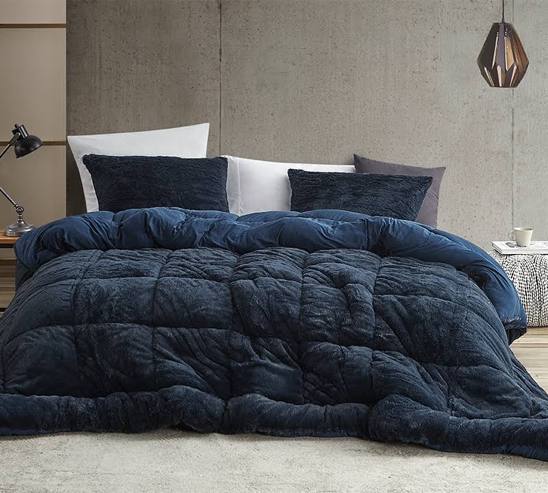 Nightfall Navy King Comforter A206285