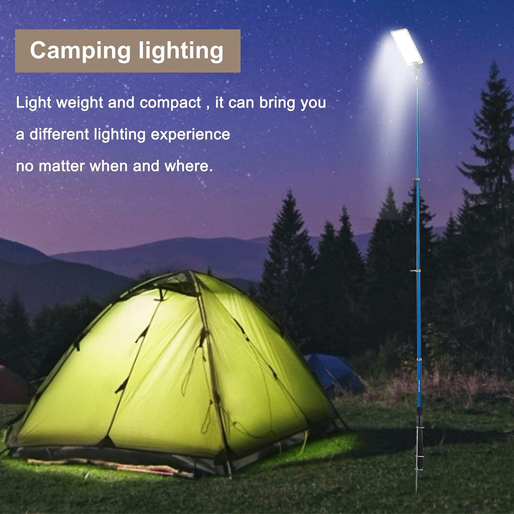 Telescopic Pole Camping Light with Ground Stand Insert F3599