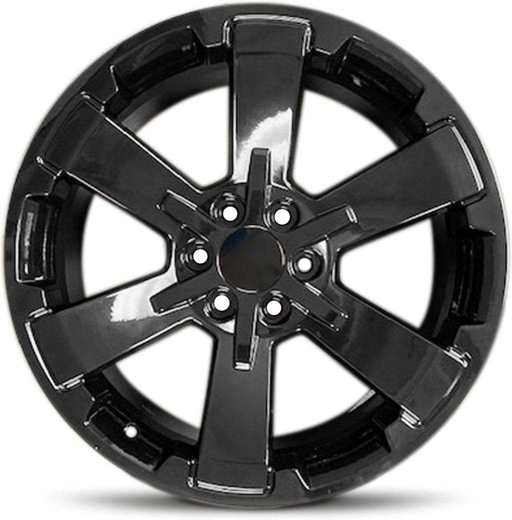 Gloss Black Aluminum 22 inch Full Size Alloy Rim U37689