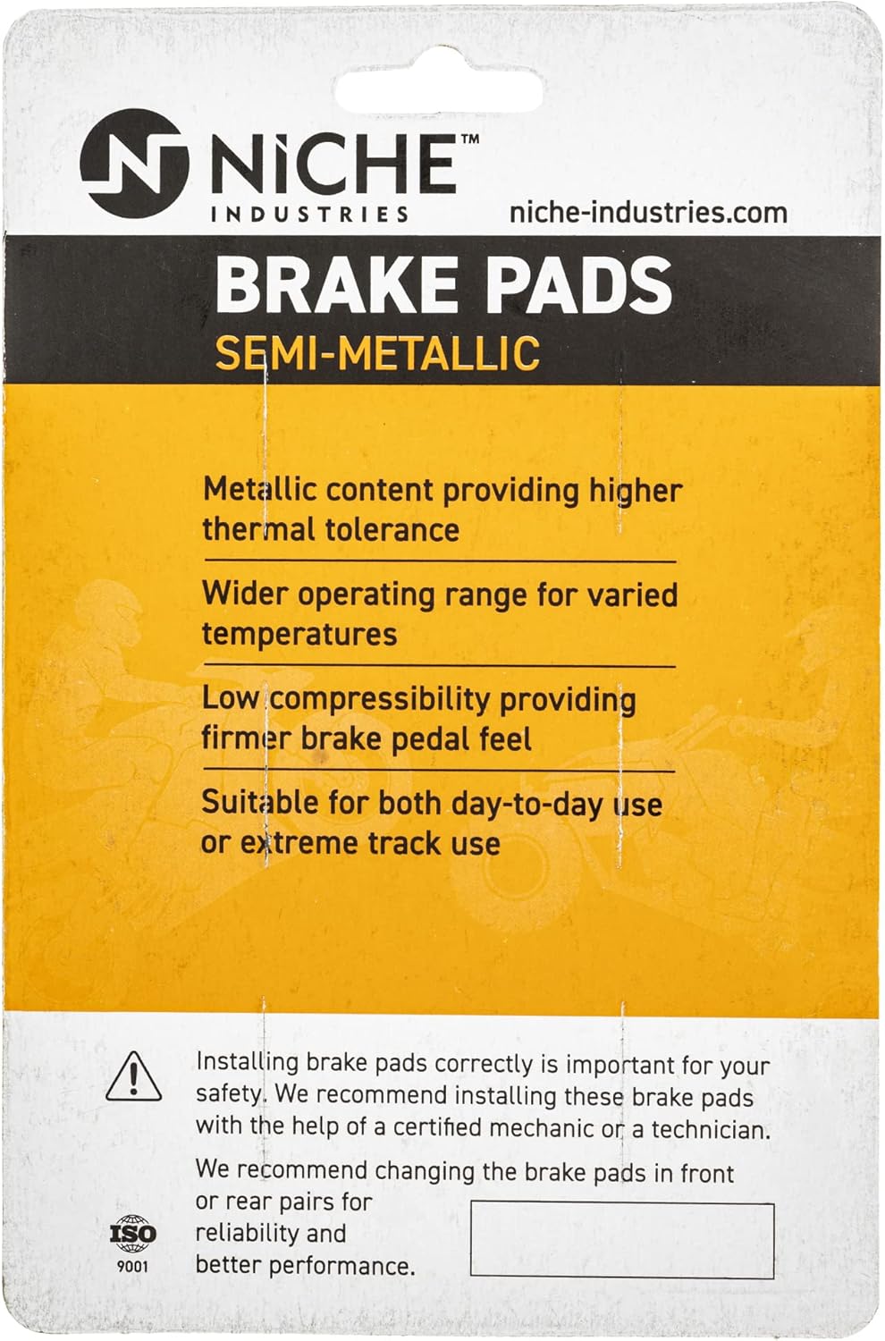 Complete Brake Rotor Pad Semi Metallic Kit A26381