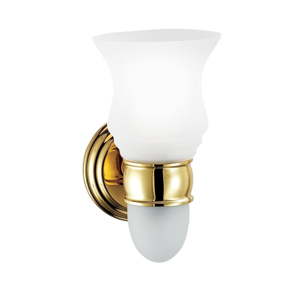 Satin Nickel Light with Satin Etched Glass F1477