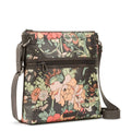 Charcoal Canvas Flat Crossbody Bag M782996