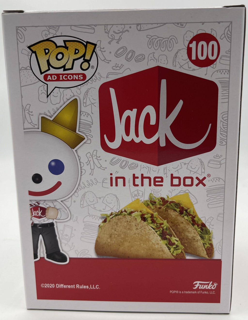 Jack in The Box Pop! Vinyl Figure #100 M340575