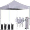 10'x10' Pop Up Canopy Tent with Heavy Duty Roller Bag R21416