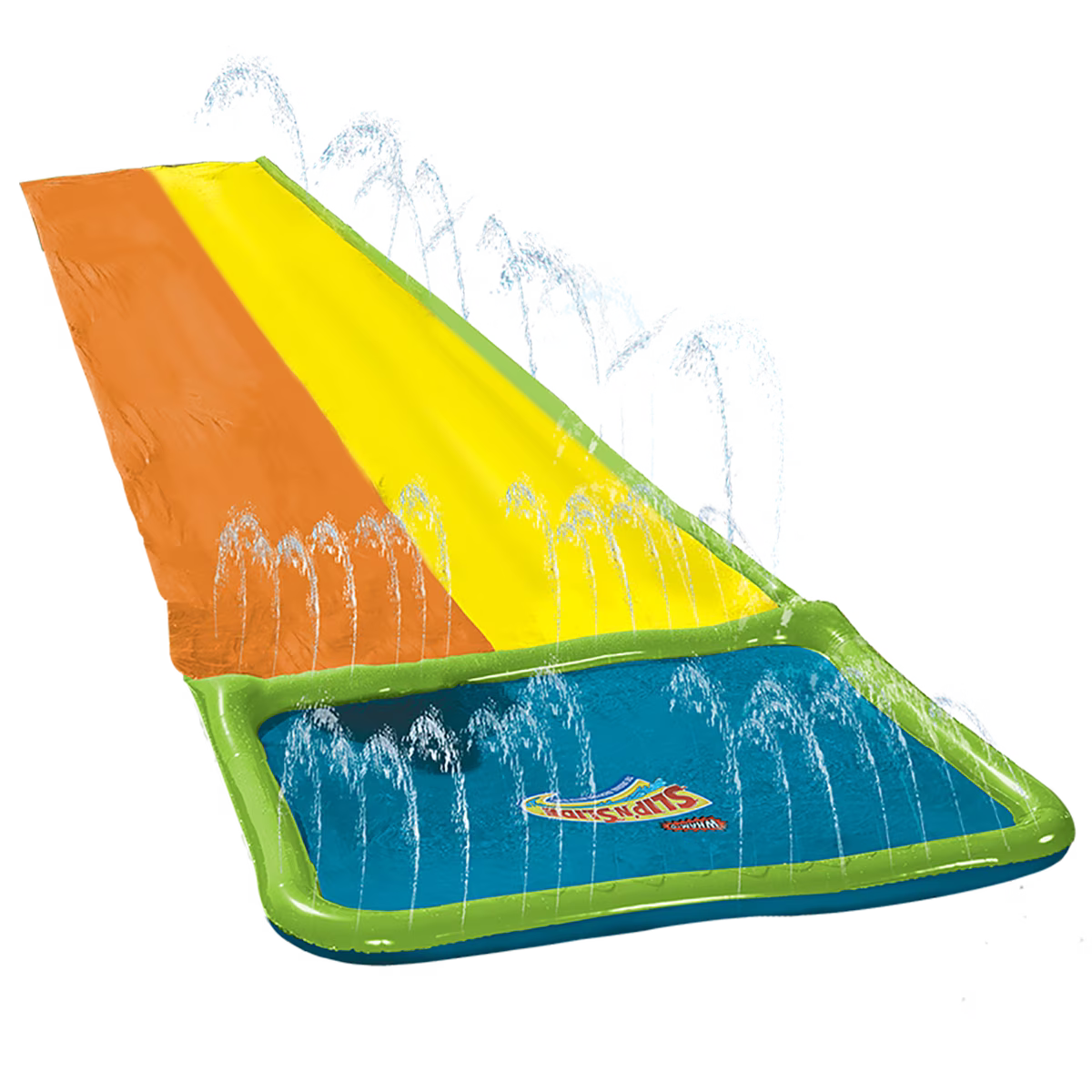 15 Foot Dual Lane Water Slide N2002