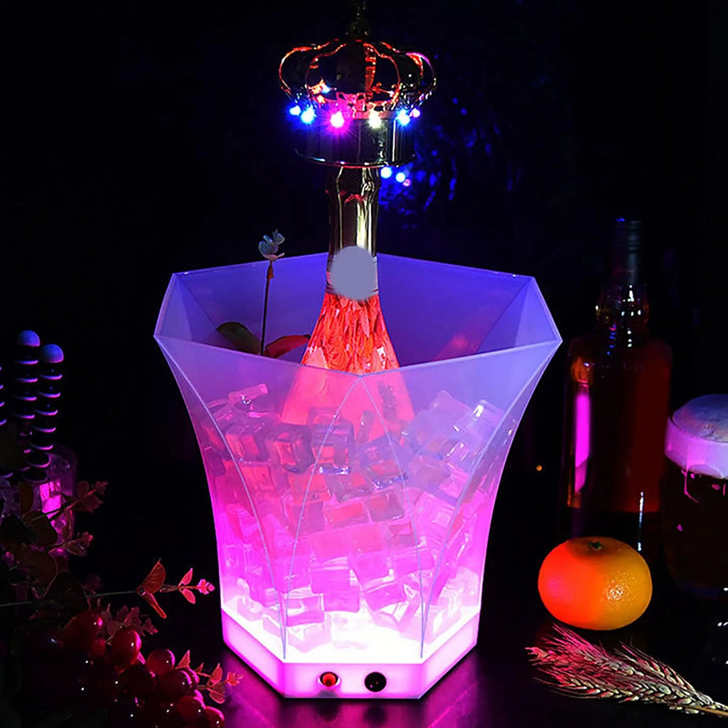 LED Ice Bucket 5L 7 Color Changing P859