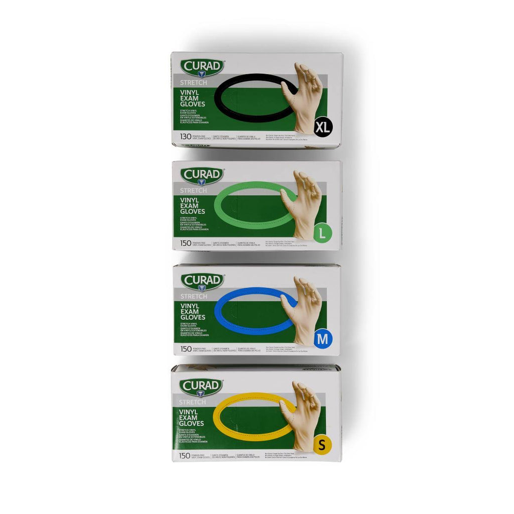 Vinyl Exam Gloves, Medium S58217