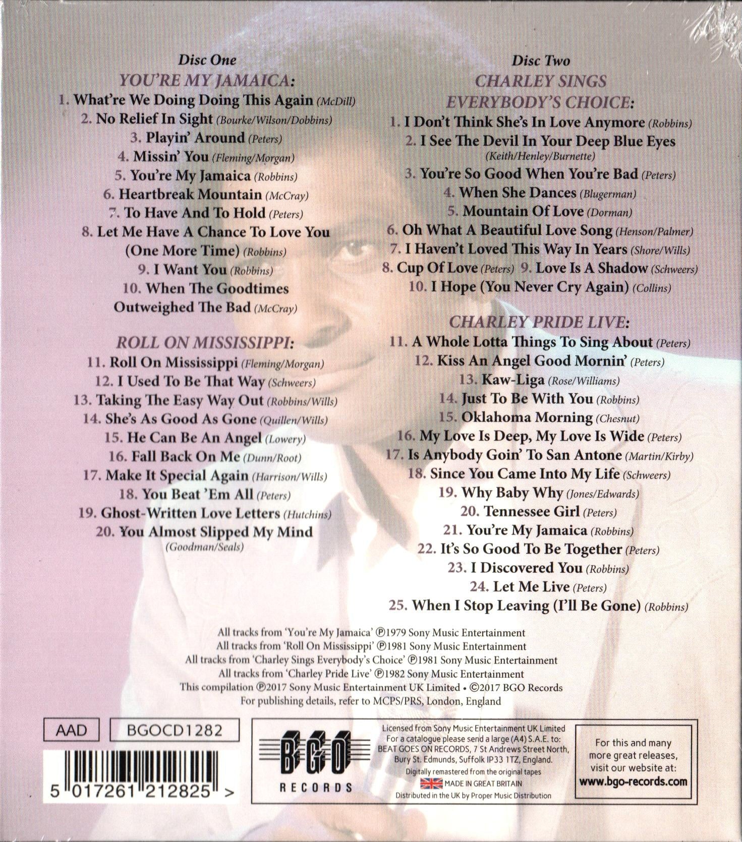 Charley Pride - Country - CD C168021