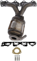 Exhaust Manifold with Integrated Catalytic Converter M767