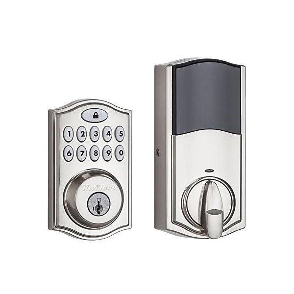 Satin Nickel Zigbee Deadbolt V77512