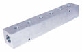 Manifold, 1 in Inlet, 1/2 in Outlet, NPT, Aluminum, 14 1/4 in Overall Length Z127