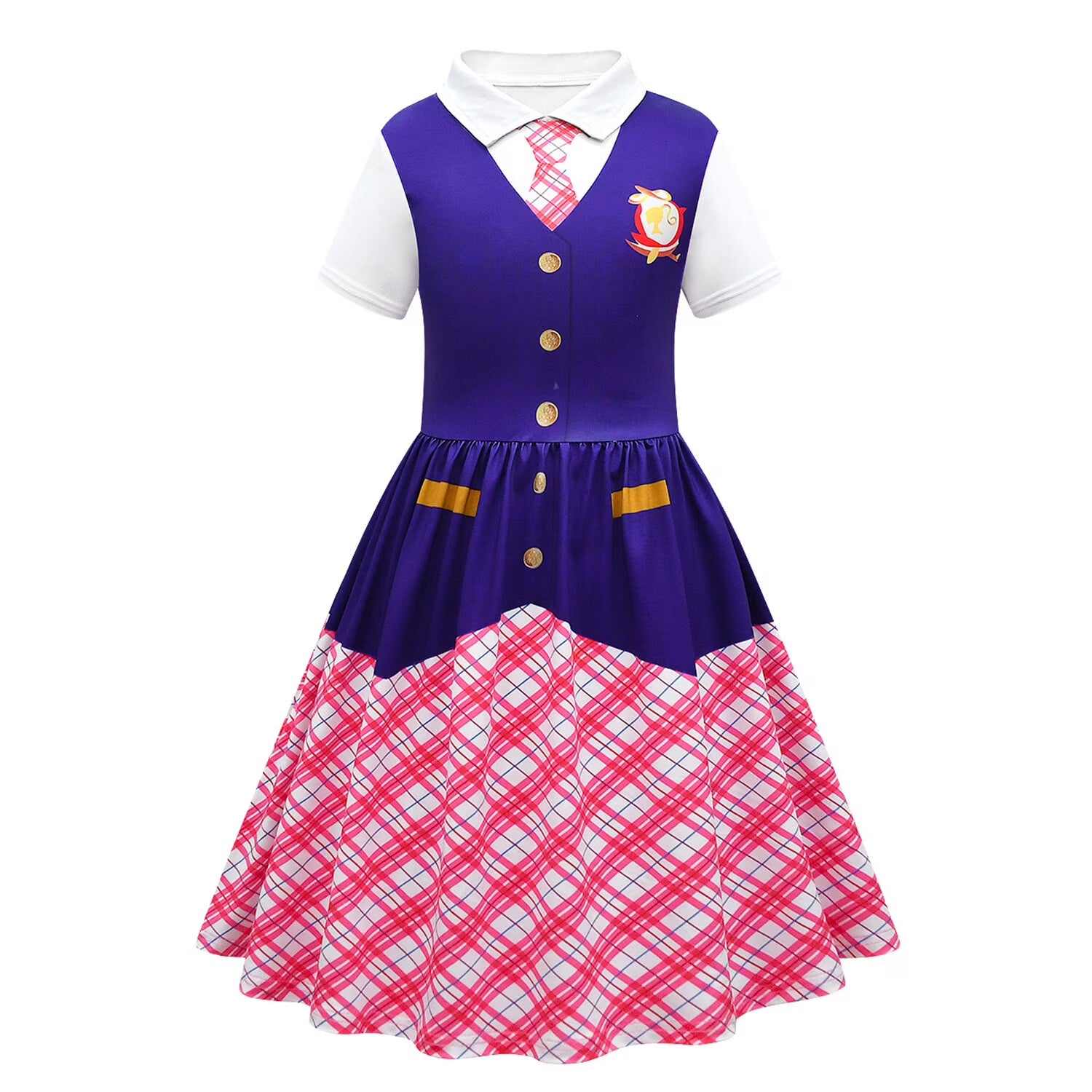 Pink & Purple Girls Princess Dress C2505