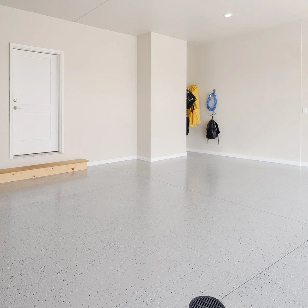 Gray High Gloss 180 oz Garage Floor Coating Kit R655
