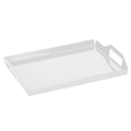 White Non-Skid Vinyl Service Tray N490637