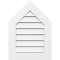 Peaked Top Surface Mount PVC Gable Vent E299