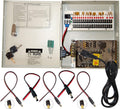 16 Channel 12 Volt DC Output CCTV Power Supply Box with 18 Pcs DC Male Pigtail E82392