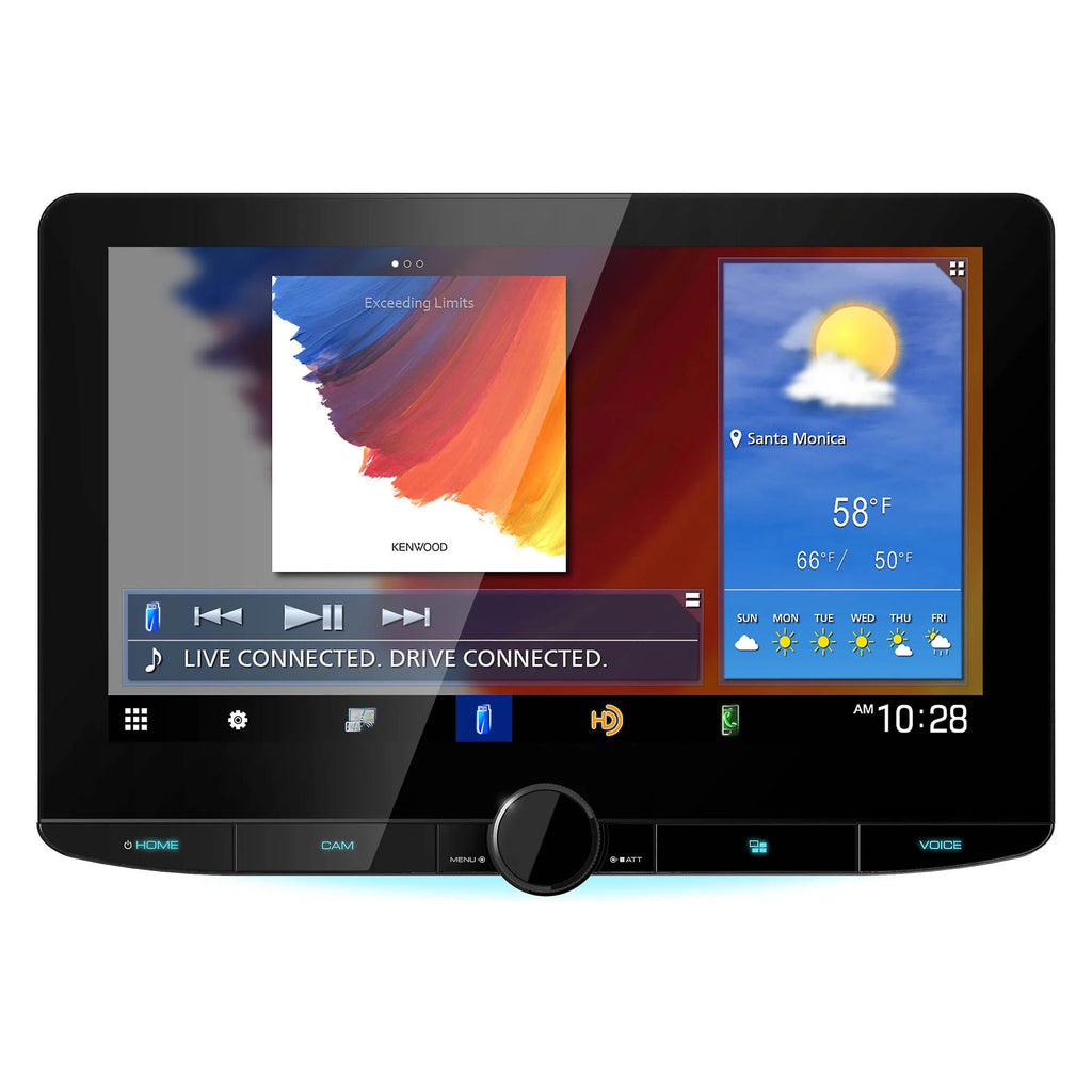 10.1" Floating Panel Digital MultiMedia Receiver with Rearview Camera G46577