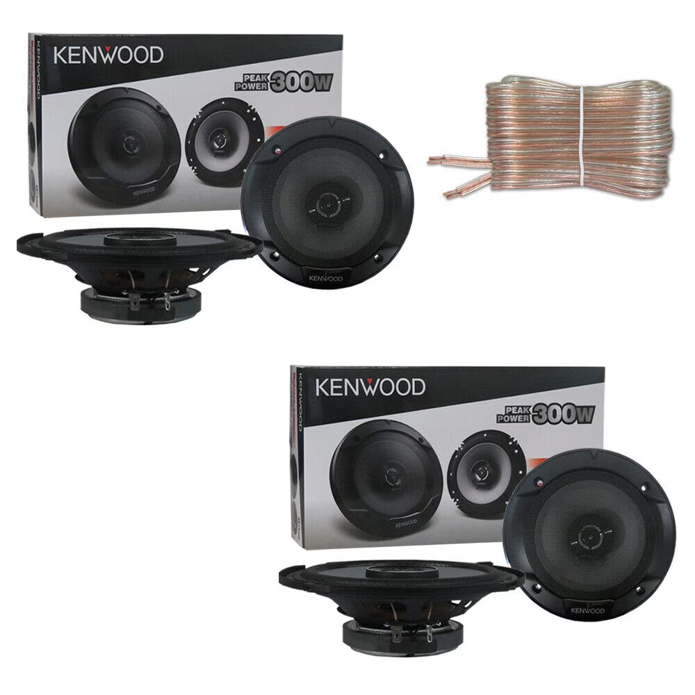 4 x 6.5 Inch 2-Way Car Coaxial Speakers 300W Max G61971