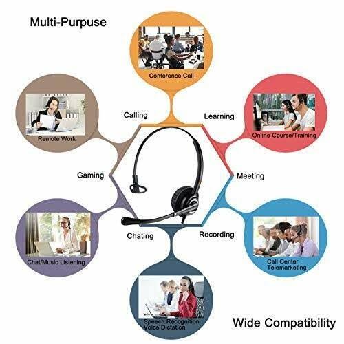 Mono USB Headset with Noise Cancelling Microphone C99739