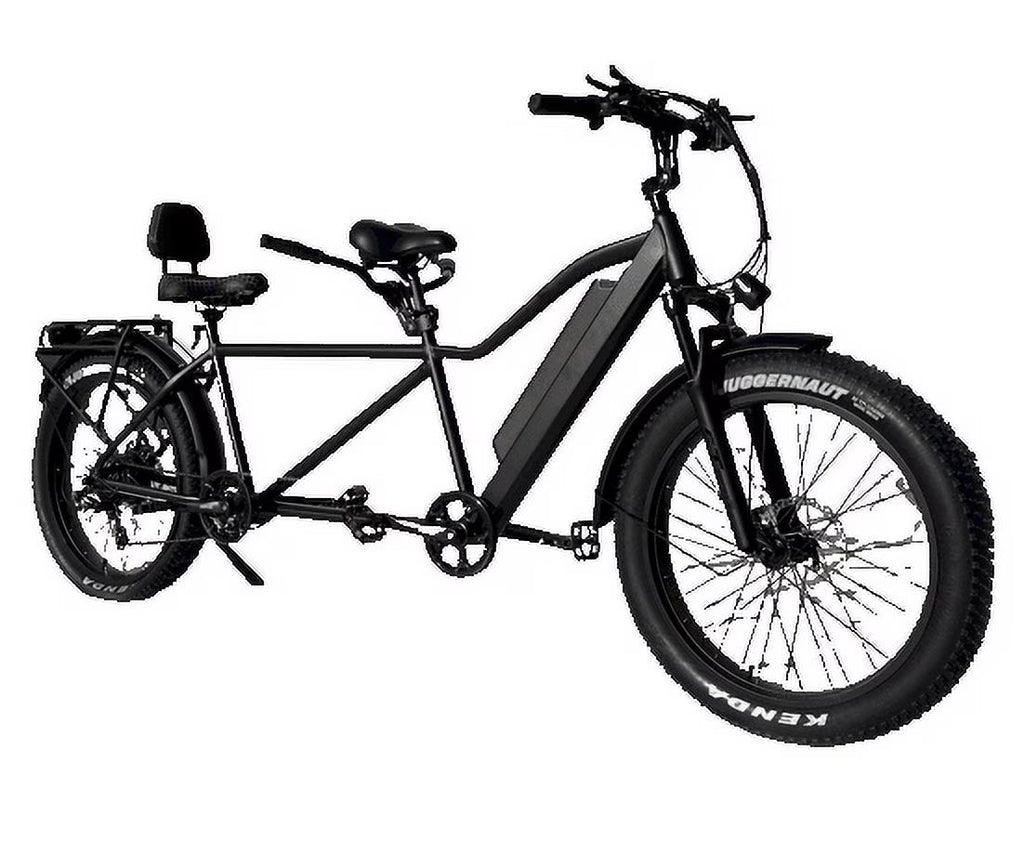 Double Riding Fat Tire Tandem Electric Bicycle B48697