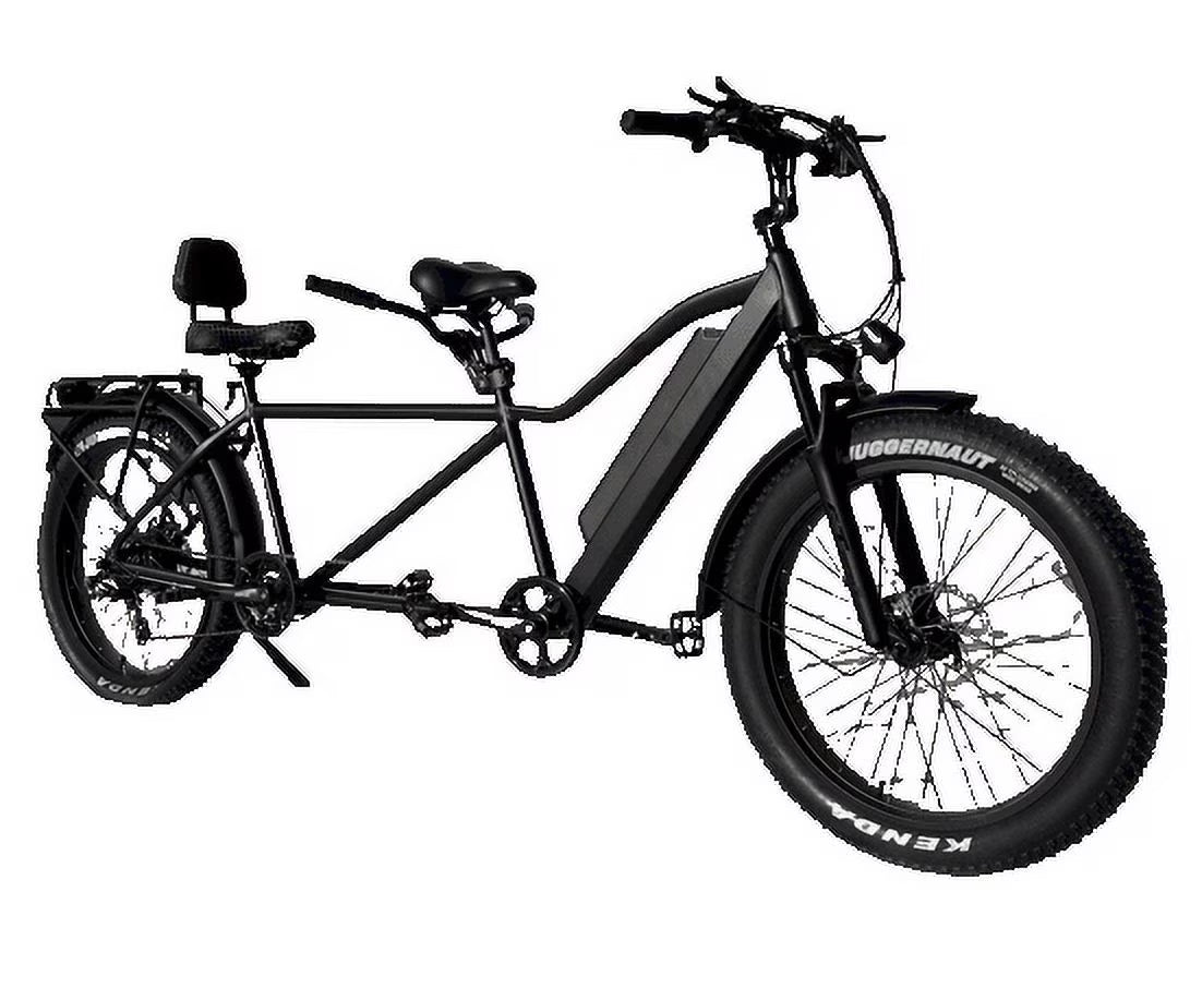 Double Riding Fat Tire Tandem Electric Bicycle B48697