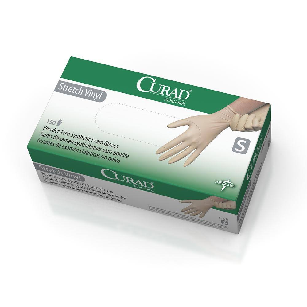 Vinyl Exam Gloves, Medium S58217