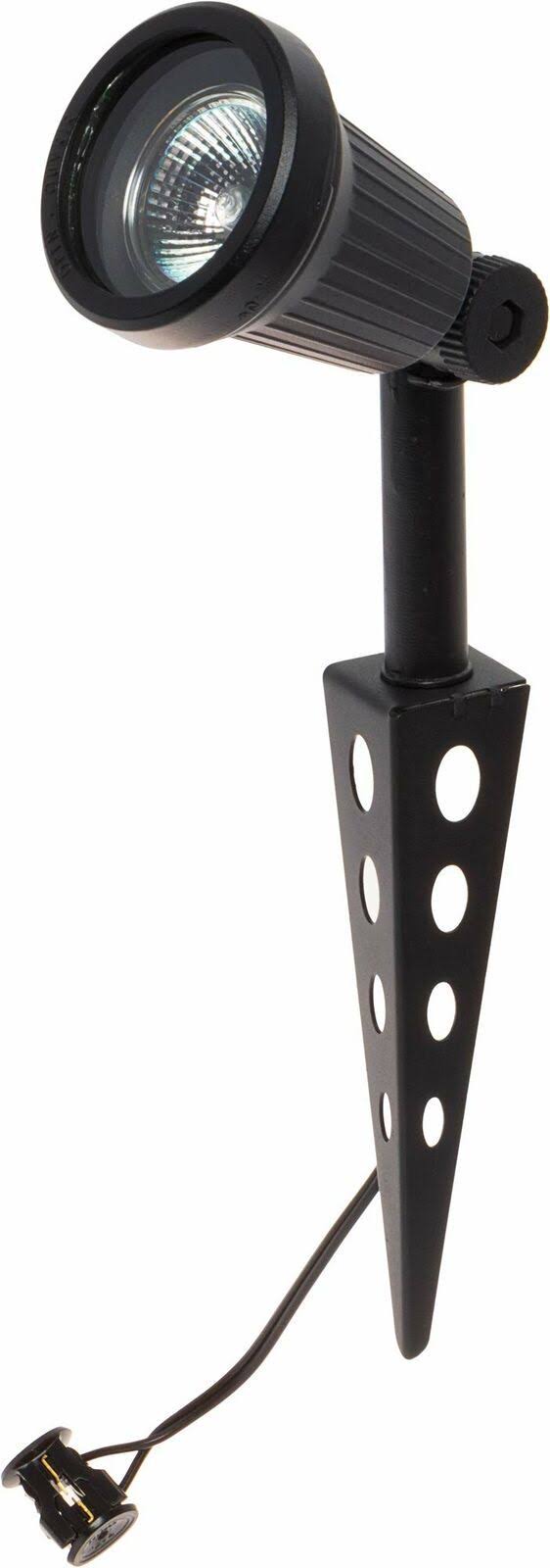 Black 6 Pack Low Voltage Cast Aluminum Spotlight H168