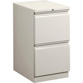 Mobile Pedestal File with Two File Drawers Light Gray K36494