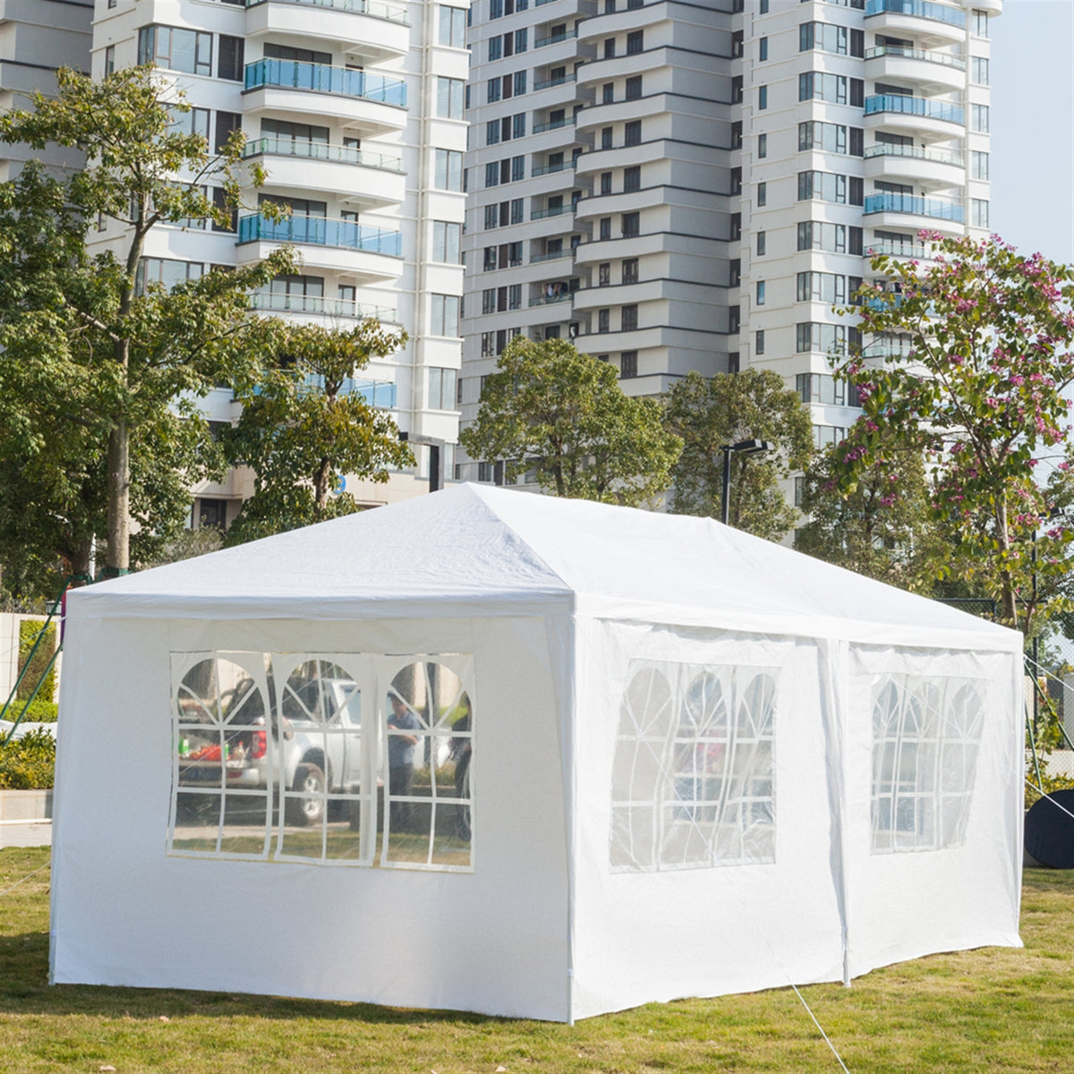3 x 6m Six Sides Two Doors Waterproof Tent P363