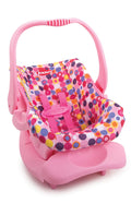 Pink Dot Doll Toy Car Seat R91174
