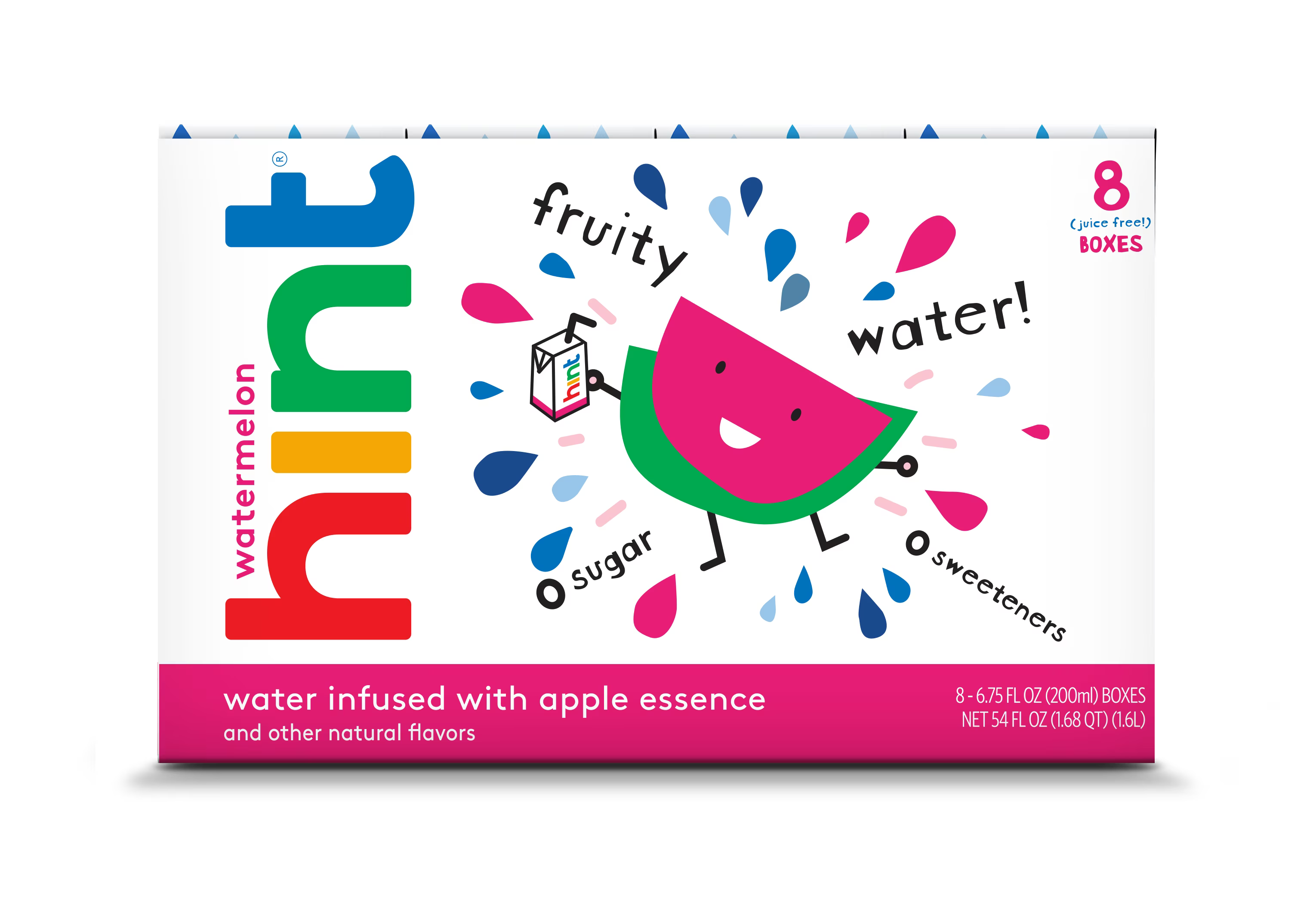 Water Watermelon Water, Pack of 32, 6.75 Fl Oz J4295