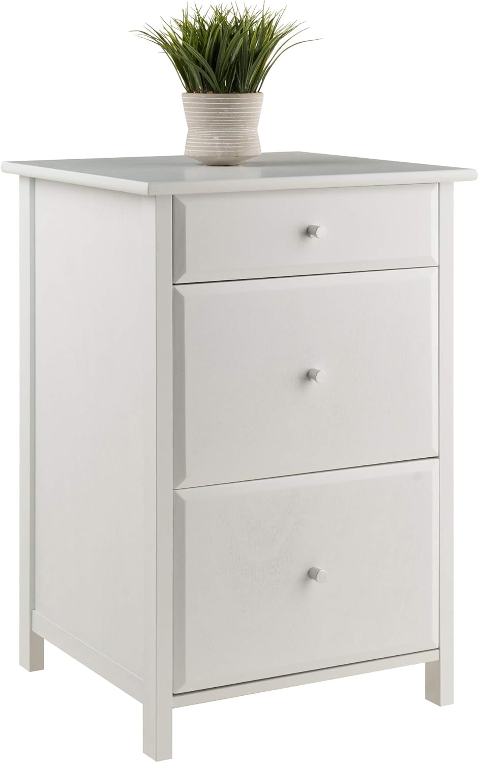 White File Cabinet I51195