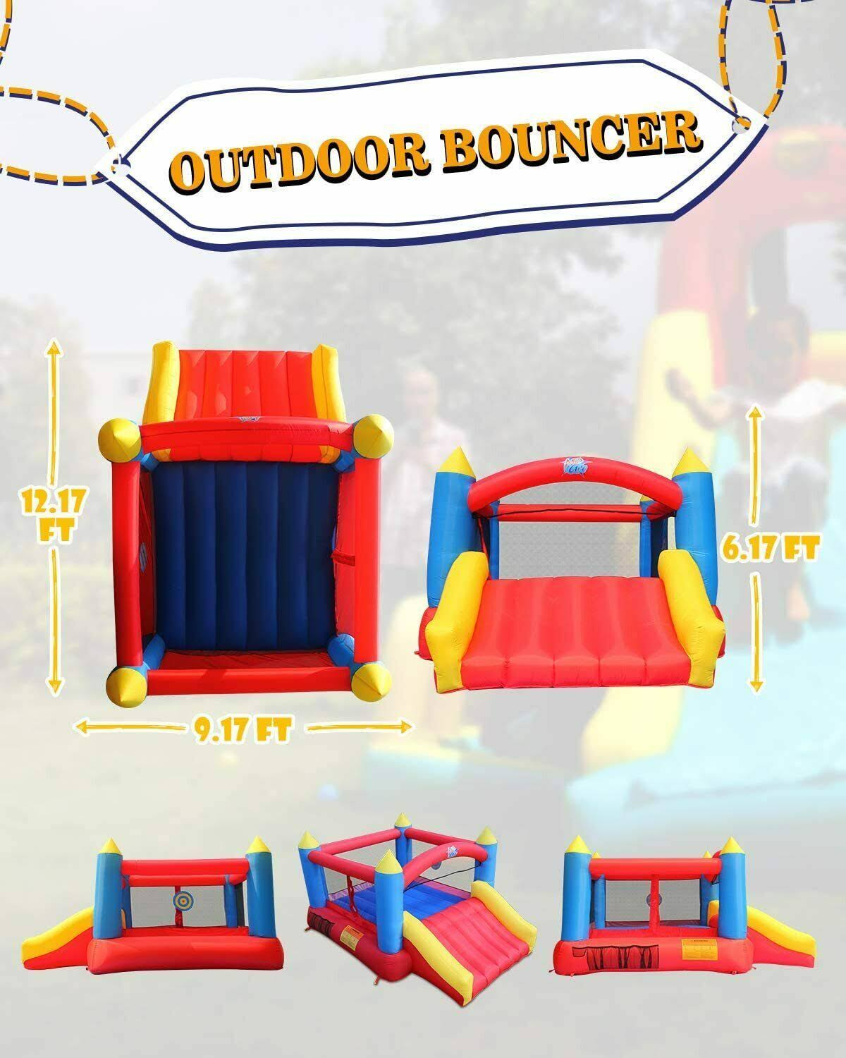 Inflatable Bounce House with Slide Y4749